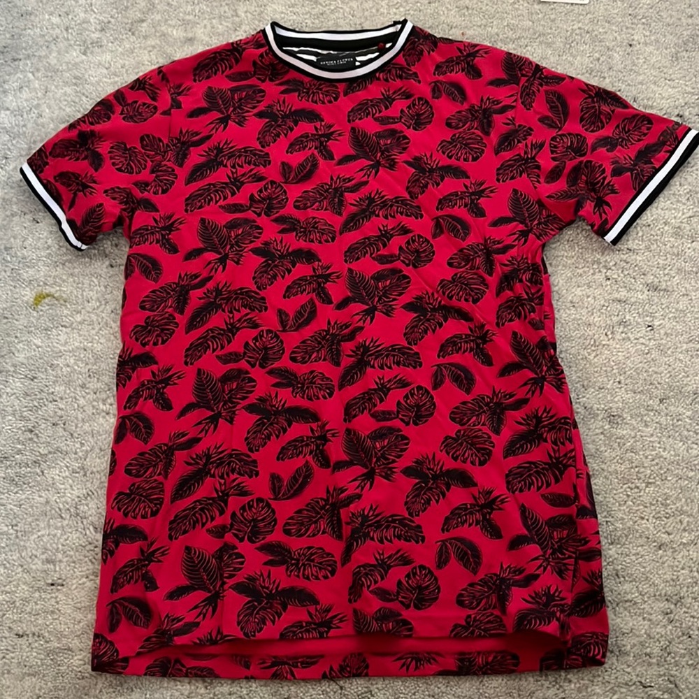 Red mens T-shirt